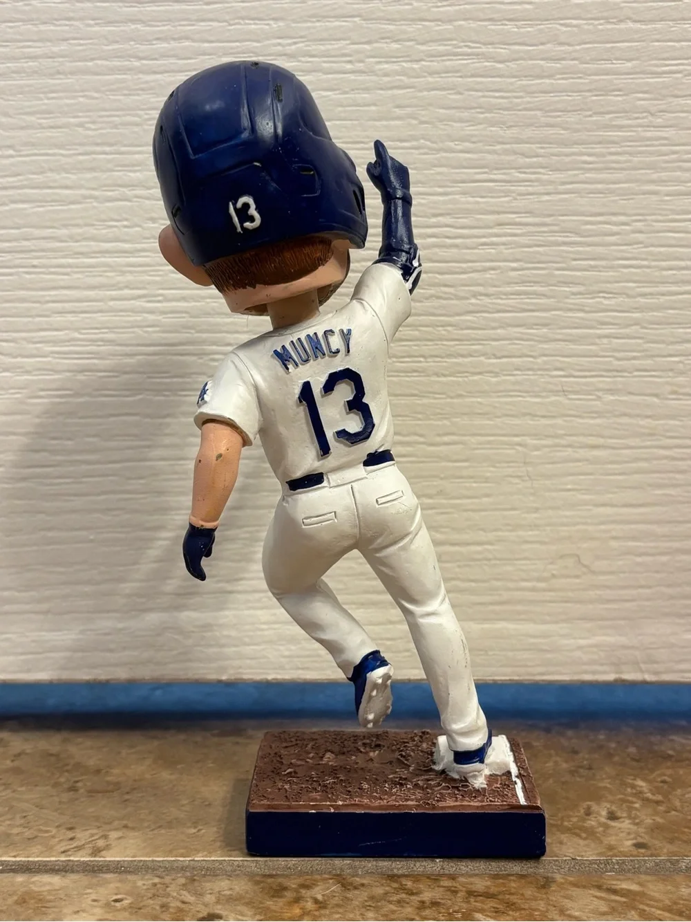 Los Angeles Dodgers Max Muncy Bobblehead - Blue and White Approx 7”